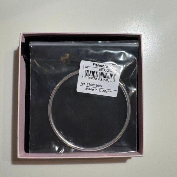 Pandora Sterling Silver Bangle - Picture 1 of 4